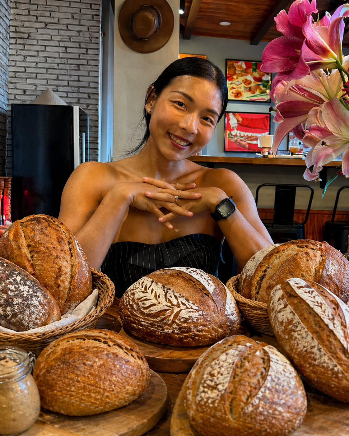 Mini Wilder in her Chiang Mai kitchen